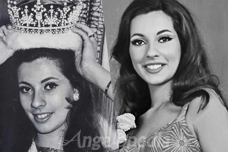 Maria da Gloria Carvalho Miss International 1968 from Brazil