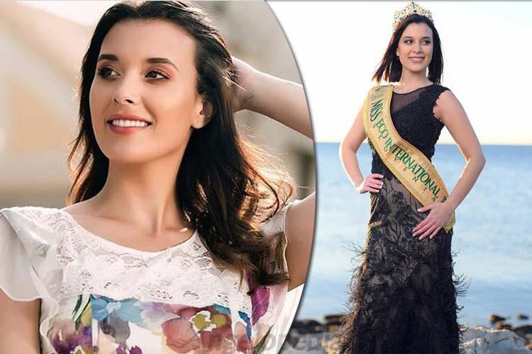 Melisa Hrapic Cvetko Miss Eco Slovenia 2019 For Miss Eco International 2019