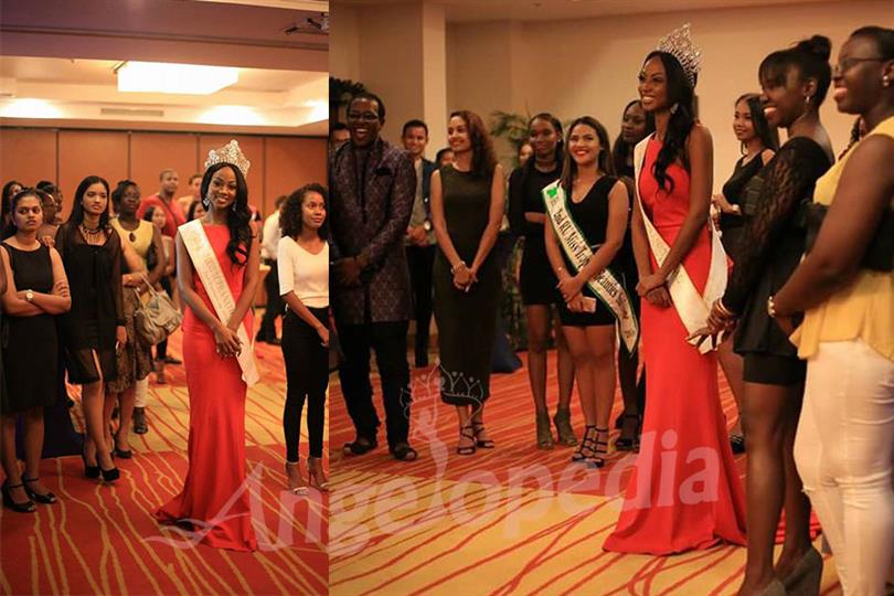 Miss Supranational Suriname 2016 Jaleesa Pigot receives a warm welcome