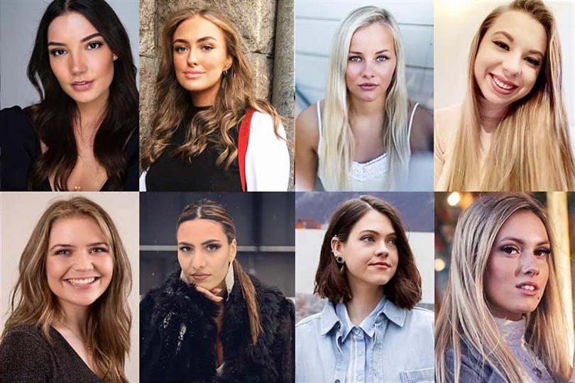 Miss Norway 2020 Meet the Contestants