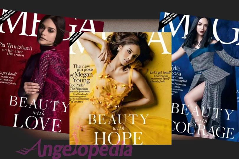 The bold and beautiful Filipino beauties blaze up Mega Magazine's June Cover