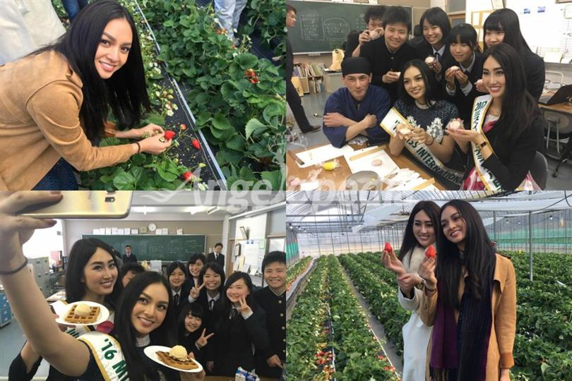 Kylie Verzosa and Natsuki Tsutsui step up on their duties in Japan
